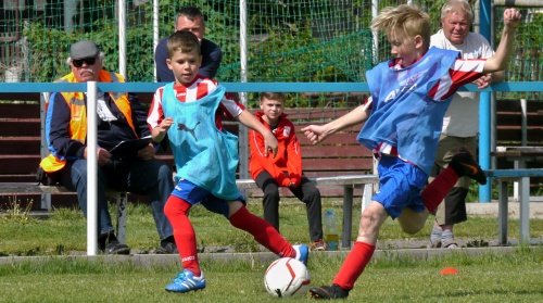 starší přípravka FK Jaroměř - Chlumec/RMSK, 29.4.2018 foto Václav Mlejnek